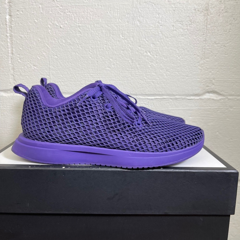 NOBULL Purple Diamond Mesh Runner Athletic Training Shoes Sneaker Men's 8.5 US